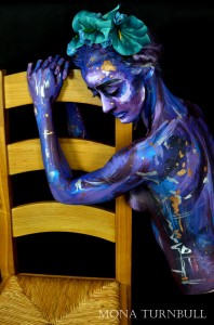 Fine Art Body Painting by Mona Turnbull Model: Liesl Despy