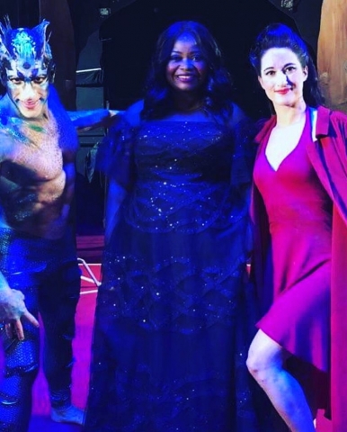 BAFTA with Octavia Spencer